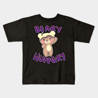 BEARY HUNGRY Kids T-Shirt